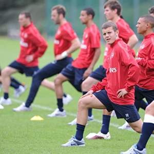 Jack Wilshere (Arsenal). Arsenal Training Ground, London Colney, Hertfordshire, 7 / 7 / 2010
