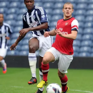 Jack Wilshere (Arsenal) Donervon Daniels (WBA). West Bromwich Albion U21 1: 0 Arsenal U21 Jack Wilshere (Arsenal) Donervon Daniels (WBA). West Bromwich Albion U21 1: 0 Arsenal U21
