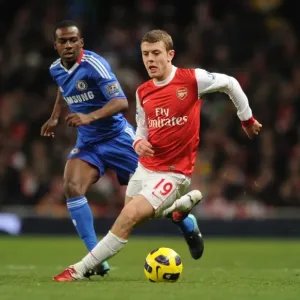 Jack Wilshere (Arsenal) Gael Kauta (Chelsea). Arsenal 3: 1 Chelsea. Barclays Premier League Jack Wilshere (Arsenal) Gael Kauta (Chelsea). Arsenal 3: 1 Chelsea. Barclays Premier League
