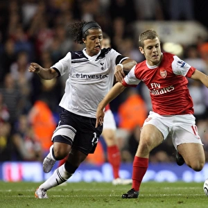 Jack WIlshere (Arsenal) Giovani Dos Santos (Tottenham). Tottenham Hotspur 1
