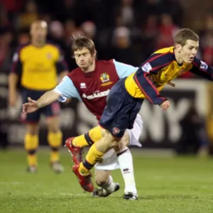 Jack Wilshere (Arsenal) Graham Alexander (Burnley) Jack Wilshere (Arsenal) Graham Alexander (Burnley)