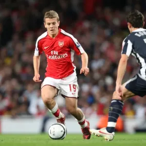 Jack Wilshere (Arsenal) Graham Dorrans and Robert Koren (WBA) Jack Wilshere (Arsenal) Graham Dorrans and Robert Koren (WBA)