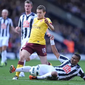 Jack Wilshere (Arsenal) Jerome Thomas (WBA). West Bromwich Albion 2: 2 Arsenal