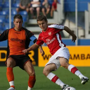 Jack Wilshere (Arsenal) Johannes Mertl (Burgenland) Print