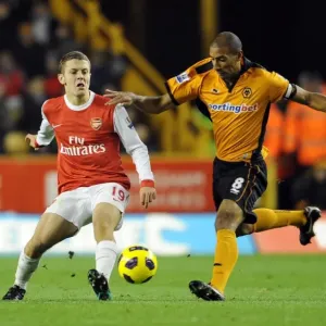 Jack Wilshere (Arsenal) Karl Henry (Wolves). Wolverhampton Wanderers 0: 2 Arsenal