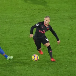 Jack Wilshere (Arsenal) Luka Milijovic (Palace) Print Jack Wilshere (Arsenal) Luka Milijovic (Palace) Print