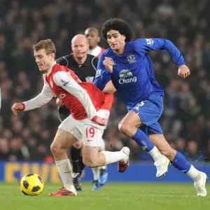 Jack Wilshere (Arsenal) Marouane Fellaini (Everton). Arsenal 2: 1 Everton Jack Wilshere (Arsenal) Marouane Fellaini (Everton). Arsenal 2: 1 Everton