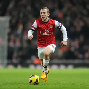 Jack Wilshere: Arsenal Midfielder in Action
