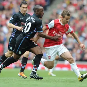 Jack Wilshere (Arsenal) Nigel Reo-Coker (Aston Villa). Arsenal 1: 2 Aston Villa Jack Wilshere (Arsenal) Nigel Reo-Coker (Aston Villa). Arsenal 1: 2 Aston Villa