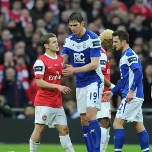 Jack Wilshere (Arsenal) Nikola Zigic and Barry Ferguson (Birmingham). Arsenal 1 Jack Wilshere (Arsenal) Nikola Zigic and Barry Ferguson (Birmingham). Arsenal 1