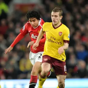 Jack Wilshere (Arsenal) Rafael da Silva (Man Utd). Manchester United 2: 0 Arsenal