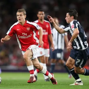 Jack Wilshere (Arsenal) Robert Koren (WBA) Jack Wilshere (Arsenal) Robert Koren (WBA)