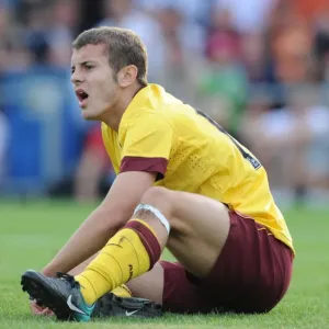 Jack Wilshere (Arsenal). SC Neusiedl 0: 4 Arsenal, Sportzentrum Neusiedl Jack Wilshere (Arsenal). SC Neusiedl 0: 4 Arsenal, Sportzentrum Neusiedl