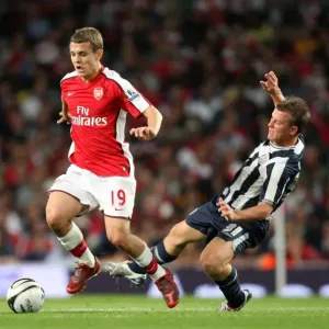 Jack Wilshere (Arsenal) Simon Cox (WBA) Jack Wilshere (Arsenal) Simon Cox (WBA)