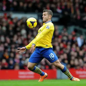 Jack Wilshere: Arsenal Star in Action Against Liverpool, Premier League 2013-14 Jack Wilshere: Arsenal Star in Action Against Liverpool, Premier League 2013-14