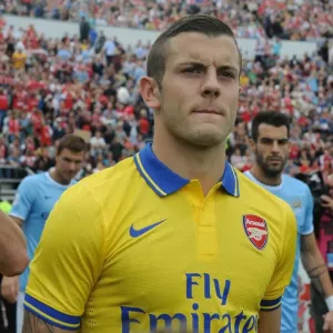 Jack Wilshere: Arsenal Star's Pre-Season Showdown Against Manchester City, 2013 Jack Wilshere: Arsenal Star's Pre-Season Showdown Against Manchester City, 2013