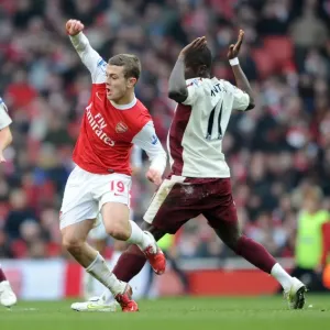 Jack Wilshere (Arsenal) Sulley Muntari (Sunderland). Arsenal 0: 0 Sunderland