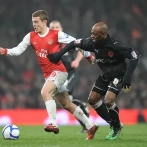 Jack Wilshere (Arsenal) Terrell Forbes (Orient). Arsenal 5: 0 Leyton Orient