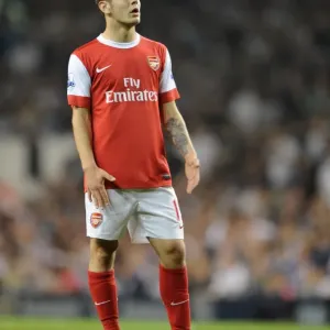 Jack Wilshere (Arsenal). Tottenham Hotspur 3: 3 Arsenal. Barclays Premier League