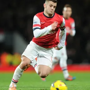 Jack Wilshere: Arsenal vs Manchester United, Premier League 2013-14 - In Action