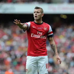 Jack Wilshere: Arsenal vs Stoke City, Premier League 2013-14 Jack Wilshere: Arsenal vs Stoke City, Premier League 2013-14