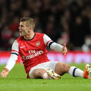 Jack Wilshere: Arsenal vs. Tottenham Hotspur FA Cup Clash, 2013-14 Jack Wilshere: Arsenal vs. Tottenham Hotspur FA Cup Clash, 2013-14