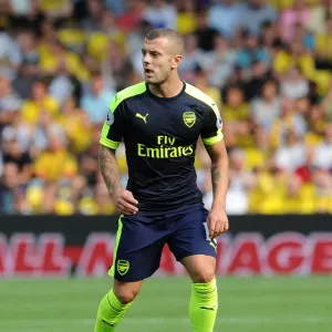 Jack Wilshere (Arsenal). Watford 1: 3 Arsenal. Premier League. Vicarage Road, Watford Jack Wilshere (Arsenal). Watford 1: 3 Arsenal. Premier League. Vicarage Road, Watford