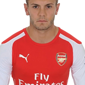 Jack Wilshere at Arsenal's 2014-15 Photocall