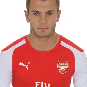 Jack Wilshere at Arsenal's 2014-15 Photocall