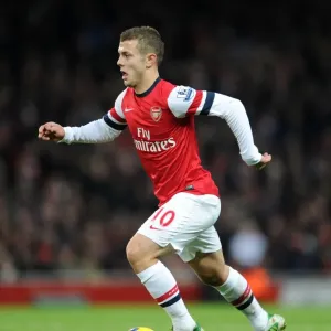 Jack Wilshere: Arsenal's Midfield Maestro in Action Against Swansea City, Premier League 2012-13 Jack Wilshere: Arsenal's Midfield Maestro in Action Against Swansea City, Premier League 2012-13