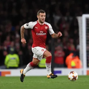 Jack Wilshere: Arsenal's Midfield Maestro in Europa League Action against 1. FC Koeln