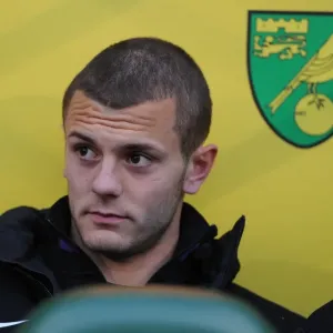 Jack Wilshere on the Bench: Norwich City vs Arsenal, Premier League 2012-13 Jack Wilshere on the Bench: Norwich City vs Arsenal, Premier League 2012-13