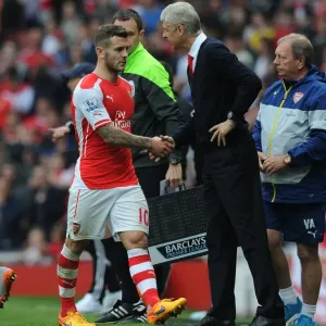 Jack Wilshere Bids Emotional Farewell to Arsene Wenger in Last Home Game Jack Wilshere Bids Emotional Farewell to Arsene Wenger in Last Home Game