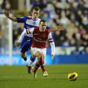 Jack Wilshere Breaks Past Reading's Jay Tabb: Arsenal vs. Reading, Premier League 2012-13