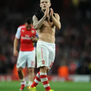 Prints of Season 2014-15 Prints: Arsenal v Besiktas 2014/15