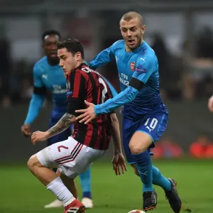 Jack Wilshere Dances Past Davide Calabria: Arsenal vs AC Milan, UEFA Europa League 2018 Jack Wilshere Dances Past Davide Calabria: Arsenal vs AC Milan, UEFA Europa League 2018