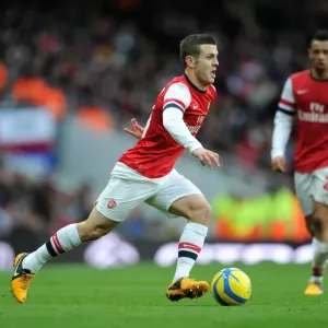 Jack Wilshere Focuses in FA Cup Fifth Round: Arsenal vs. Blackburn Rovers