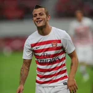 Jack Wilshere Gears Up for Nagoya Grampus Clash: Arsenal FC's Pre-Season Training in Japan, 2013