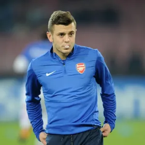 Jack Wilshere Gears Up: Napoli vs Arsenal, UEFA Champions League, 2013 Jack Wilshere Gears Up: Napoli vs Arsenal, UEFA Champions League, 2013