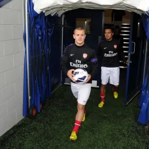 Jack Wilshere and Nico Yennaris (Arsenal). West Bromwich Albion U21 1: 0 Arsenal U21 Jack Wilshere and Nico Yennaris (Arsenal). West Bromwich Albion U21 1: 0 Arsenal U21