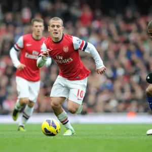Jack Wilshere Print, 2012-13 Premier League Action Photo