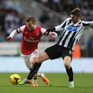 Jack Wilshere Outmaneuvers Mathieu Debuchy: Newcastle United vs. Arsenal, Premier League 2013-14 Jack Wilshere Outmaneuvers Mathieu Debuchy: Newcastle United vs. Arsenal, Premier League 2013-14