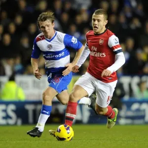 Jack Wilshere Outpaces Jay Tabb: Reading vs Arsenal, Premier League 2012-13