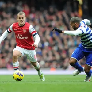 Jack Wilshere Outsmarts Armand Traore: A Moment of Skill from the 2012-13 Arsenal vs. QPR Premier League Match