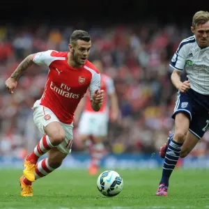 Prints of Season 2014-15 Prints: Arsenal v West Bromwich Albion 2014/15