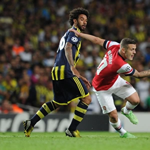 Jack Wilshere Overpowers Christian: Arsenal's Champions League Battle against Fenerbahce