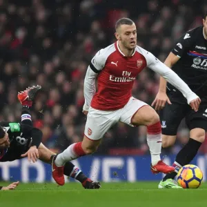 Jack Wilshere Overpowers Milivojevic and McArthur: Arsenal vs Crystal Palace, Premier League 2017-18 Jack Wilshere Overpowers Milivojevic and McArthur: Arsenal vs Crystal Palace, Premier League 2017-18