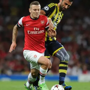 Jack Wilshere Overpowers Selcuk Sahin: Arsenal's Champion League Battle