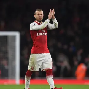 Jack Wilshere: Post-Match Moment at Arsenal vs Liverpool (2017-18)