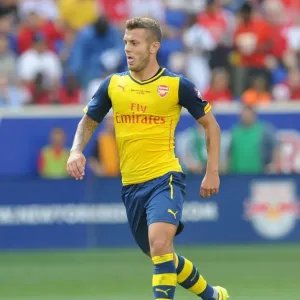 Jack Wilshere Print, 2014 New York Red Bulls vs Arsenal Jack Wilshere Print, 2014 New York Red Bulls vs Arsenal